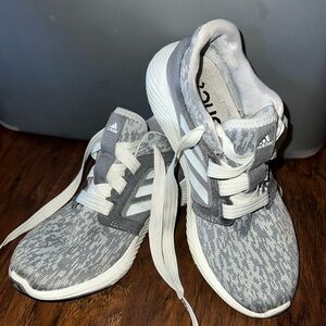 adidas Gray and White Women's Sneakers
